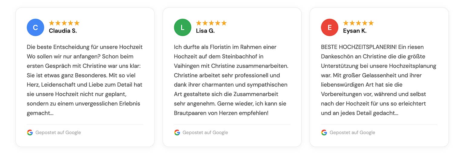 alle Rezensionen auf Google ansehen